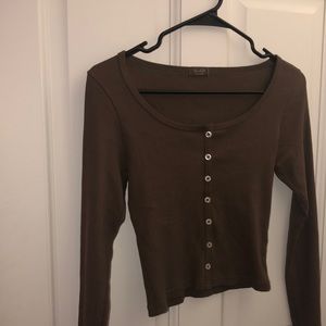 brown zelly top